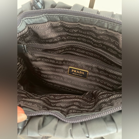 Prada Tessuto Bow Handle Bag - Picture 9 of 12